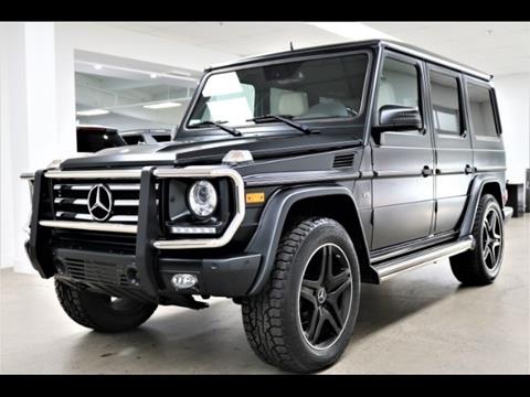 2015 Mercedes-Benz G-Class G 550