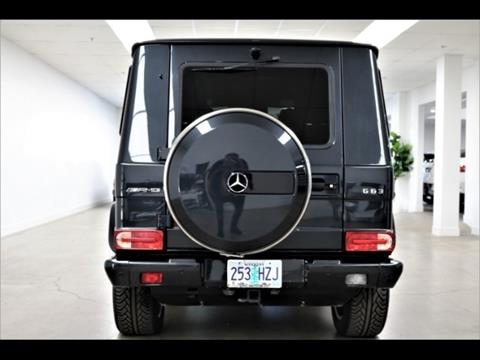2016 Mercedes-Benz G-Class AMG G 63