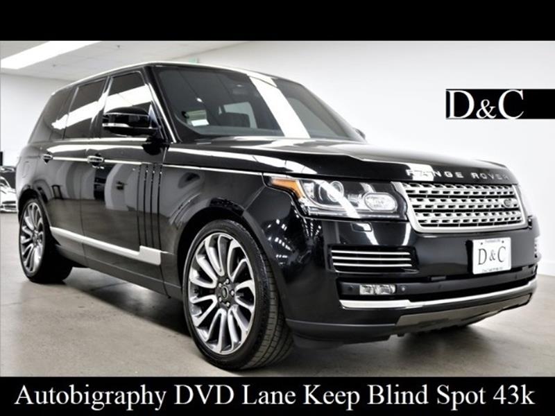 2014 Land Rover Range Rover Autobiography