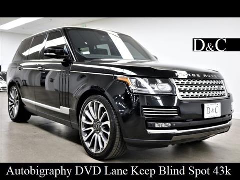 2014 Land Rover Range Rover Autobiography