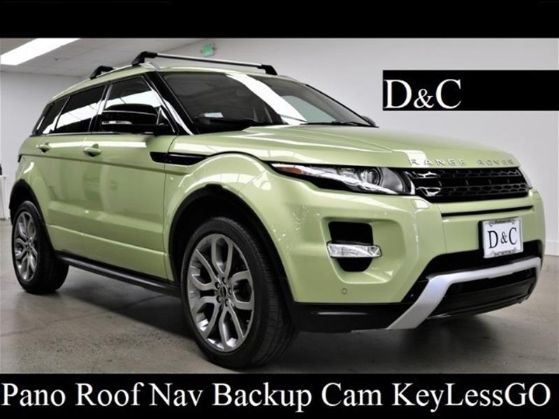 2012 Land Rover Range Rover Evoque Dynamic