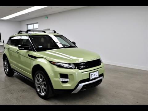 2012 Land Rover Range Rover Evoque Dynamic