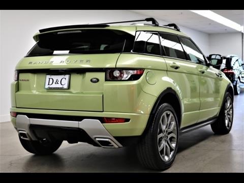 2012 Land Rover Range Rover Evoque Dynamic
