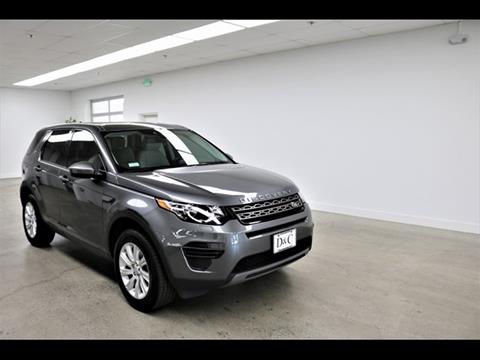 2016 Land Rover Discovery Sport SE