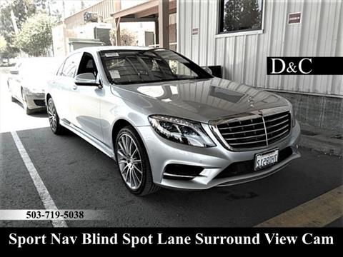 2015 Mercedes-Benz S-Class S 550