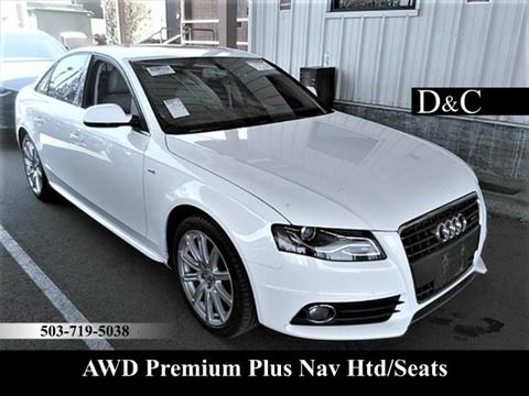2012 Audi A4 2.0T quattro Premium Plus