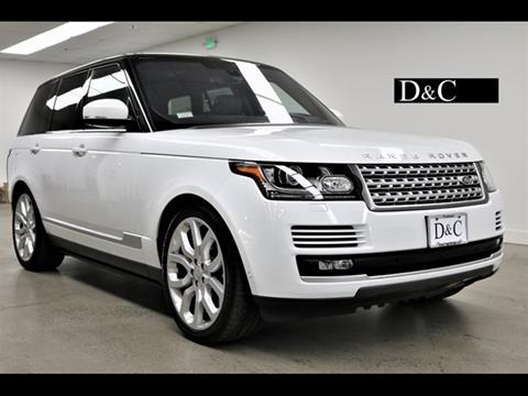 2016 Land Rover Range Rover HSE Td6