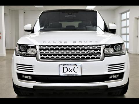 2016 Land Rover Range Rover HSE Td6