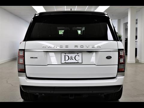 2016 Land Rover Range Rover HSE Td6