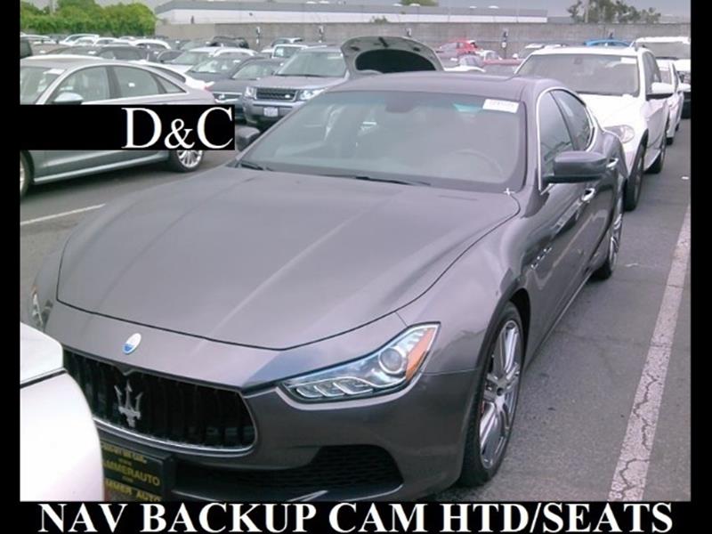 2015 Maserati Ghibli