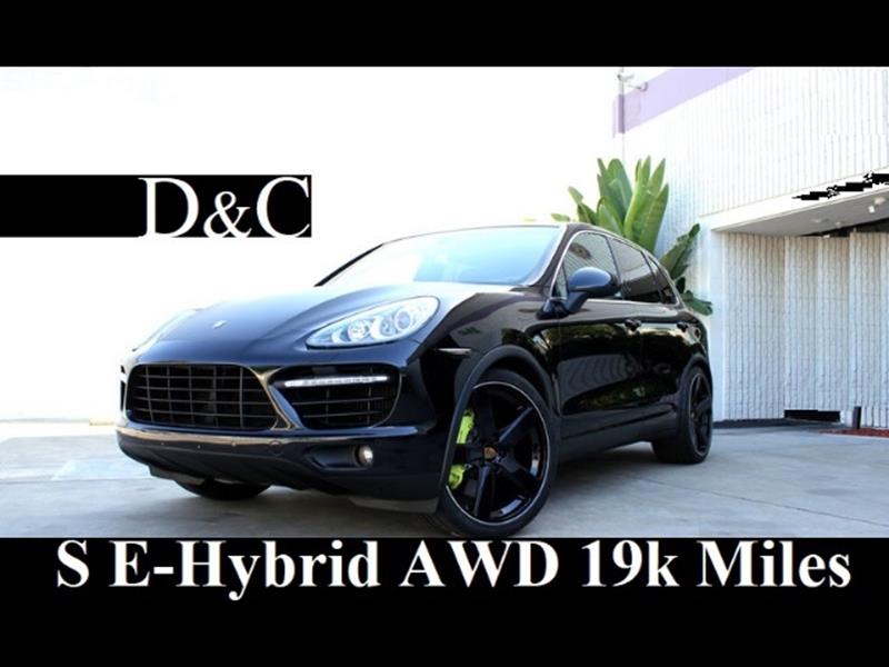 2016 Porsche Cayenne S E-Hybrid