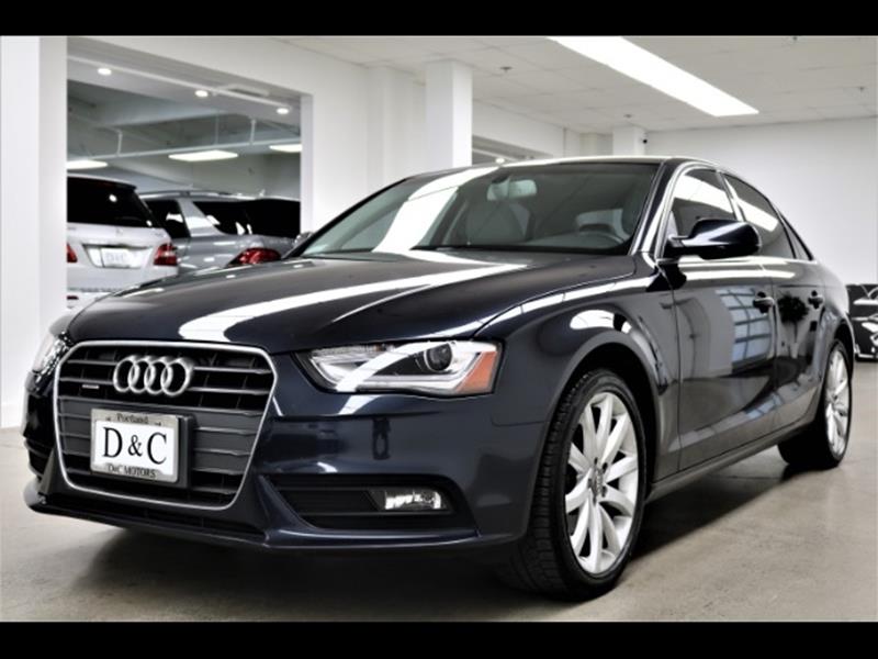 2013 Audi A4 2.0T quattro Premium Plus