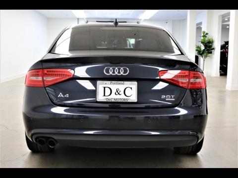2013 Audi A4 2.0T quattro Premium Plus