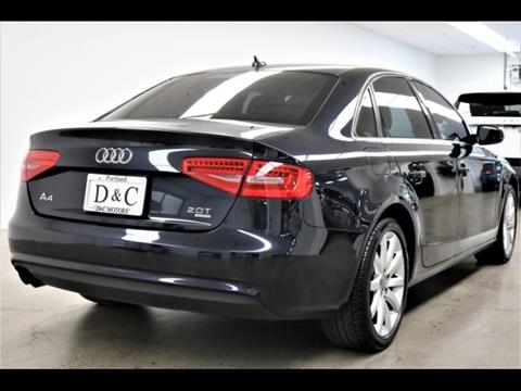 2013 Audi A4 2.0T quattro Premium Plus