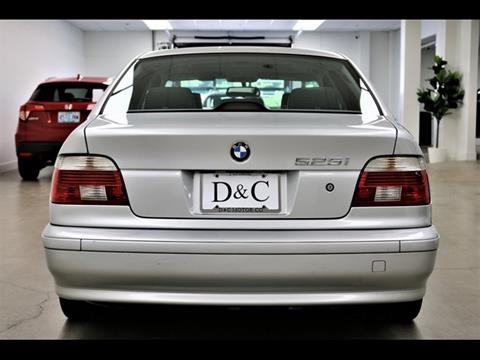 2001 BMW 5 Series 525i