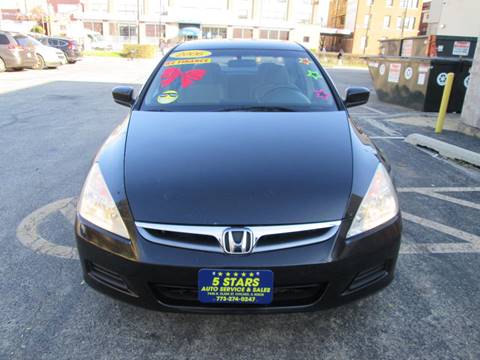 2006 Honda Accord for sale at 5 Stars Auto Service and Sales in Chicago IL