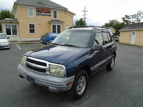 2004 Chevrolet Tracker for sale at Top Gear Motors in Winchester VA