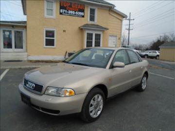 1998 Audi A4 for sale at Top Gear Motors in Winchester VA