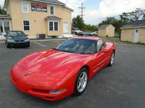 2000 Chevrolet Corvette for sale at Top Gear Motors in Winchester VA