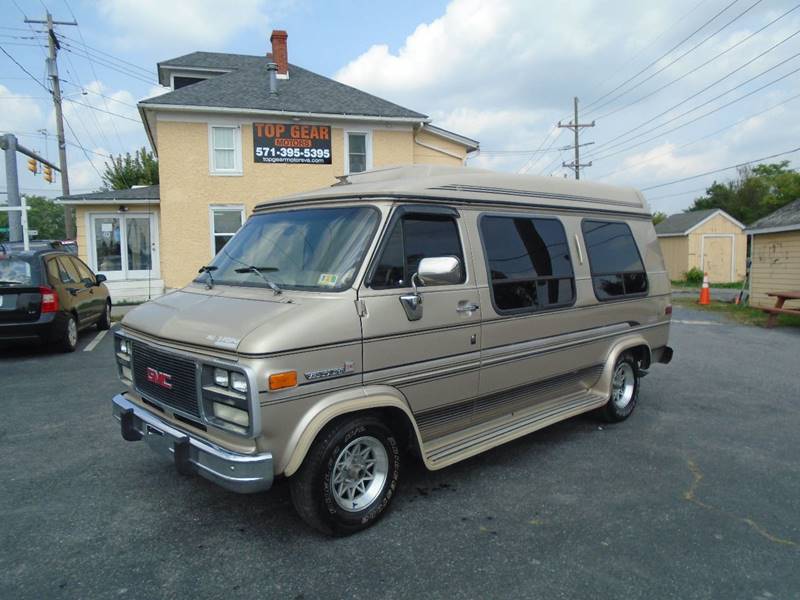 1994 GMC Vandura for sale at Top Gear Motors in Winchester VA