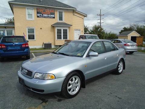 1998 Audi A4 for sale at Top Gear Motors in Winchester VA
