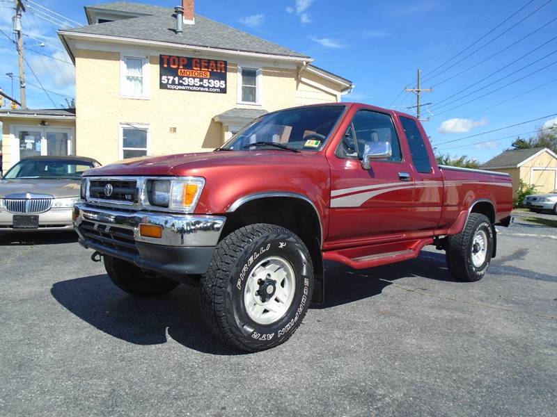 1995 Toyota Pickup for sale at Top Gear Motors in Winchester VA