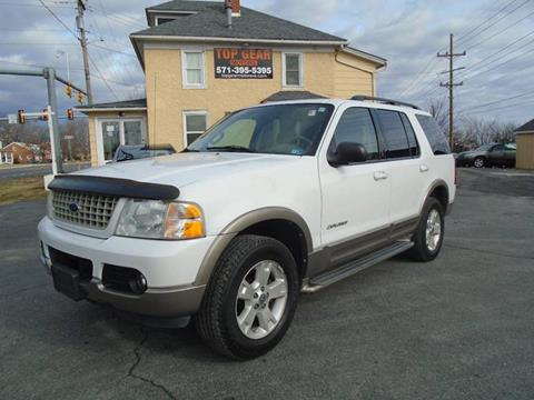 2004 Ford Explorer for sale at Top Gear Motors in Winchester VA