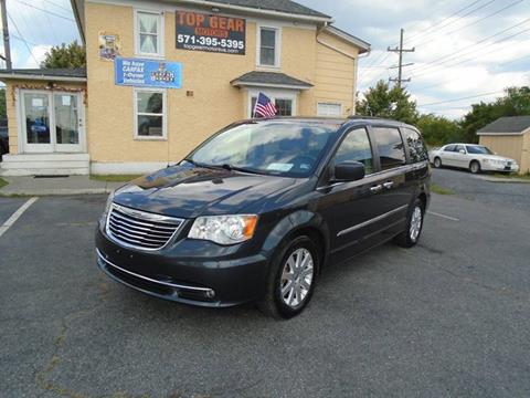 2014 Chrysler Town and Country for sale at Top Gear Motors in Winchester VA