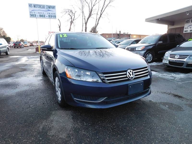 2012 Volkswagen Passat for sale at His Motorcar Company in Englewood CO