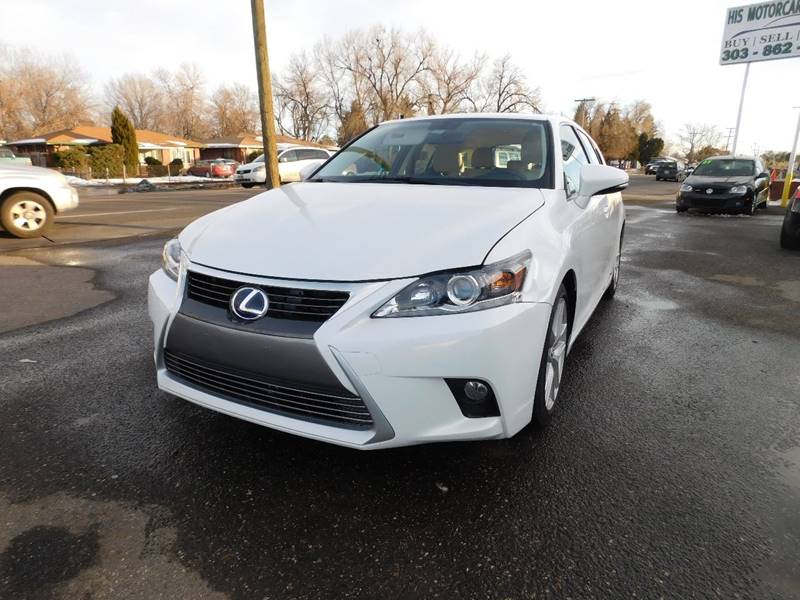 2014 Lexus CT 200h for sale at His Motorcar Company in Englewood CO