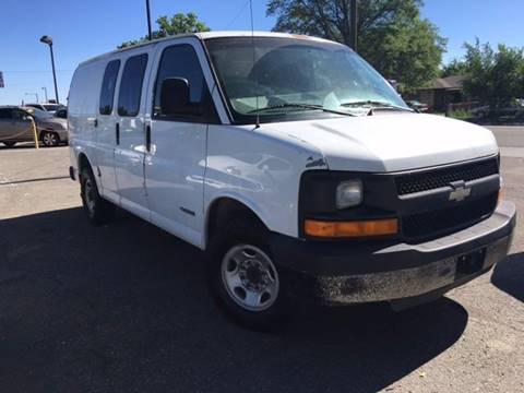 2003 Chevrolet Express Cargo for sale at His Motorcar Company in Englewood CO