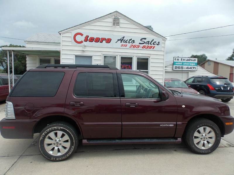 2007 Mercury Mountaineer for sale at Cicero Auto Sales LLC in Des Moines IA