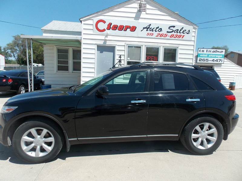 2005 Infiniti FX35 for sale at Cicero Auto Sales LLC in Des Moines IA