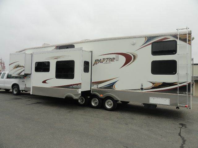2008 Keystone RAPTOR 3812 for sale at AMS Wholesale Inc. in Placerville CA