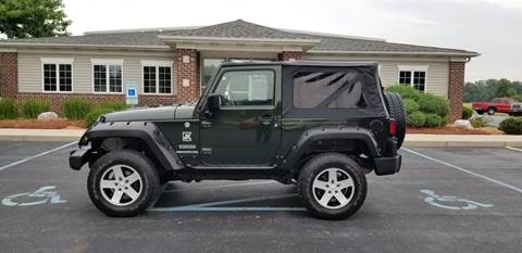 2010 Jeep Wrangler for sale at Pierce Automotive, Inc. in Antwerp OH