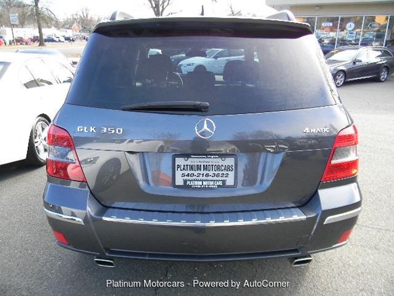 2011 Mercedes Benz Glk Awd Glk 350 4matic 4dr Suv In