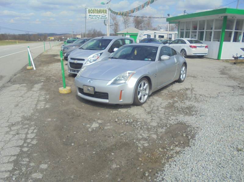 2004 Nissan 350Z for sale at Rostraver Motors in Belle Vernon PA