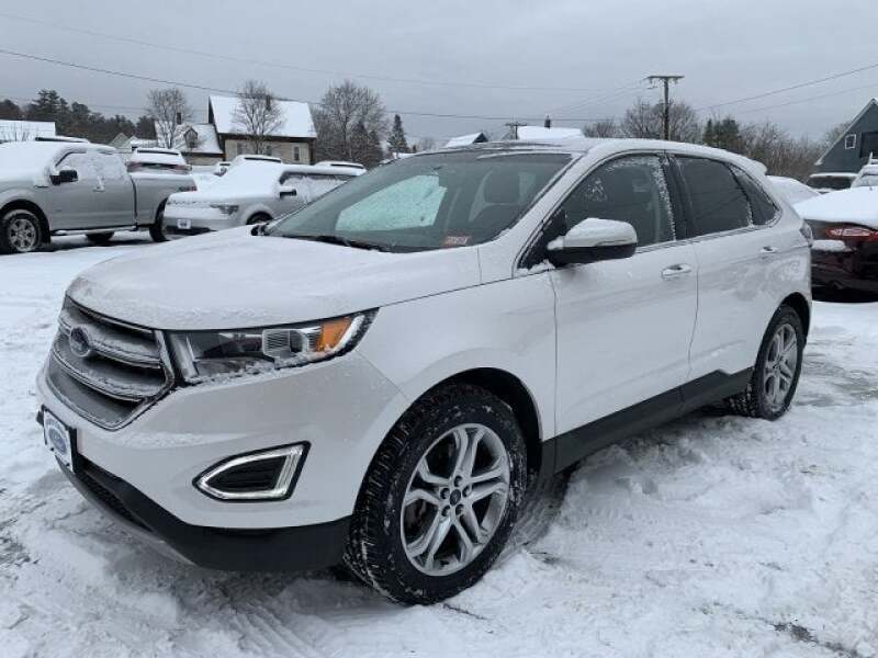 2016 Ford Edge AWD Titanium 4dr Crossover In Lancaster NH SCHURMAN MOTOR COMPANY