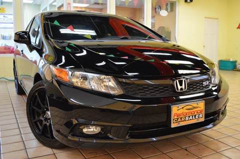 2012 Honda Civic for sale at Performance car sales in Joliet IL