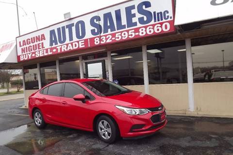 2016 Chevrolet Cruze for sale at Laguna Niguel in Rosenberg TX