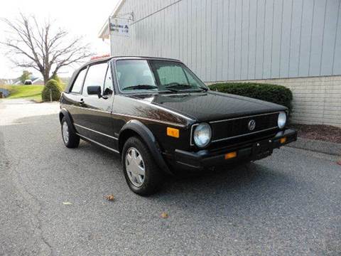 1987 Volkswagen Cabriolet for sale at Motion Motorcars in New Milford CT