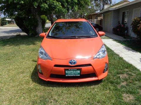 2013 Toyota Prius c for sale at N c Auto Sales in Los Angeles CA