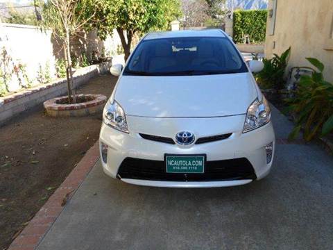 2014 Toyota Prius for sale at N c Auto Sales in Los Angeles CA