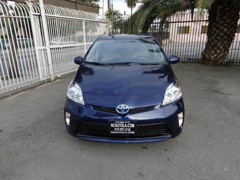 2013 Toyota Prius for sale at N c Auto Sales in Los Angeles CA