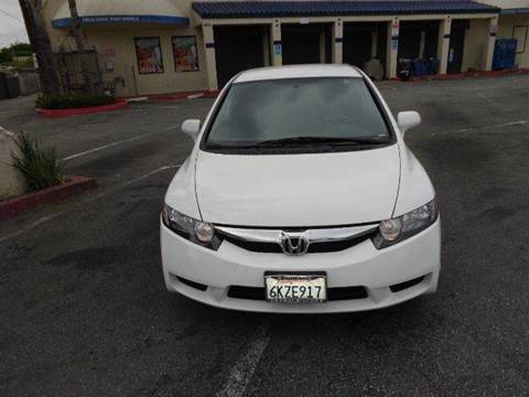 2010 Honda Civic for sale at N c Auto Sales in Los Angeles CA
