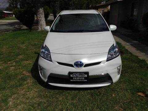 2014 Toyota Prius Plug-in Hybrid for sale at N c Auto Sales in Los Angeles CA