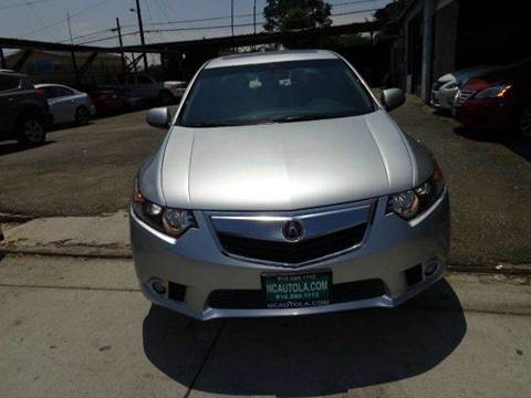 2013 Acura TSX for sale at N c Auto Sales in Los Angeles CA