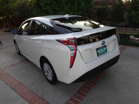 2016 Toyota Prius for sale at N c Auto Sales in Los Angeles CA