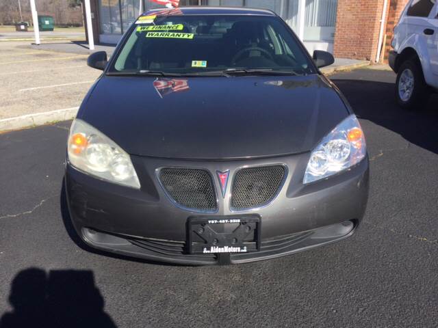 2007 Pontiac G6 for sale at Aiden Motor Company in Portsmouth VA