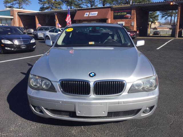 2008 BMW 7 Series for sale at Aiden Motor Company in Portsmouth VA